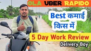 Ola Uber Rapido Full Details | Rapido Bike Taxi review | Uber Bike Taxi review |