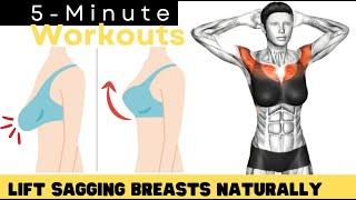 How To LIFT SAGGING BREASTS  Do These Awesome 10 BREASTS EXERCISES for 1 Week