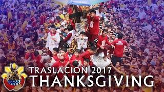 Traslacion | Feast of the Black Nazarene 2017 - Thanksgiving Procession