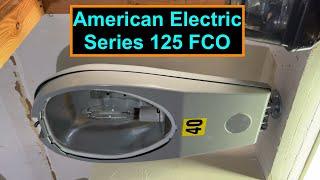 American Electric Series 125 400watt HPS FCO Street Light