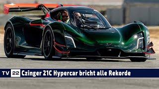 MOTOR TV22: Czinger 21C Hypercar holt Laguna-Seca-Rekord zurück