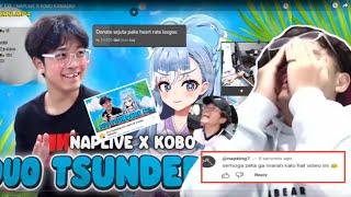 Bang AL nonton video duo tsundere Naplive Kobo Kanaeru EXE dari @akmjmp4