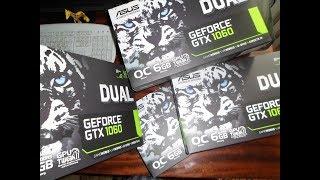 [Майнинг] ️Ферма на 4 картах Asus GeForce GTX 1060 Dual 6GB. Окупаемость, сравнение. [ЧАСТЬ 1]
