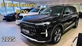 Top 7 Best Luxury SUV Cars to Consider in 2025 Space, Comfort, and Safety