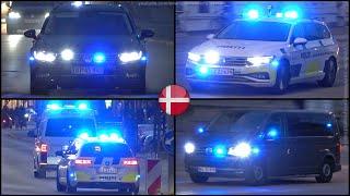 7 police cars responding to stabbing call Copenhagen Police/Københavns Politi