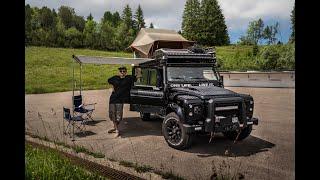 Land Rover Defender 110 Overland Vehicle build / Expedition Set-up - Walk around