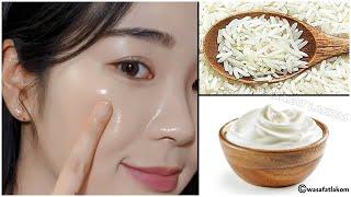 Masque de riz japonais pour blanchir la peau / Une recette magique pour éclaircir très rapidement