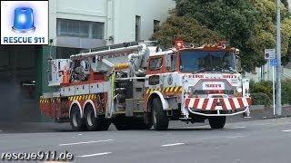 Fire response - New Zealand Fire Service Auckland City Fire Station