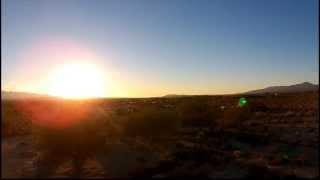 Drone Zone Flies Borrego Springs at sunrise