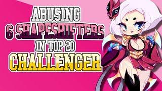 TSM Keane | 6 SHAPESHIFTERS IN TOP 20 CHALLENGER! | Teamfight Tactics