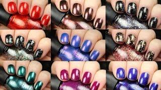 Sinful Colors Holiday Polishes 2016 | Live Application