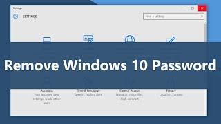 How to Remove Windows 10 Password