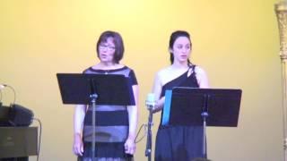 "The Flower Duet", Johanna Magalsky & Mary Svenvold, accompanied by Sue Strehlow. (+annauncement)