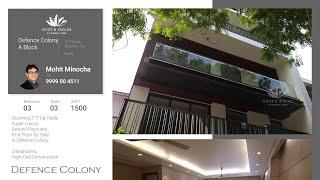 Property in Defence Colony, South Delhi Property for Sale