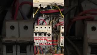 Short circuit in Main Distribution  box short circuit repair work @Apna-electrician 7986373324