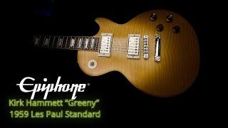 A Legendary Recreation!! The Epiphone Kirk Hammett "Greeny" 1959 Les Paul Standard