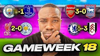 Premier League Predictions GW18...