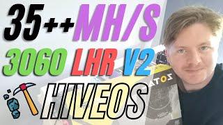 35++MH/s Overclocking Settings for RTX 3060 LHR V2 For HiveOS