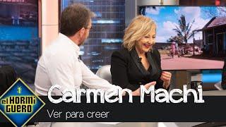 El viaje más atípico de Carmen Machi y Quim Gutiérrez... ¡Ella iba "amorfinada"! - El Hormiguero
