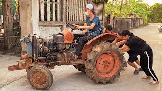 Restoration Old KUBOTA Tractor - Restore and Repair Damaged KUBOTA Tractor Broken Transmission Gear