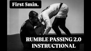 Rumble Passing 2.0 Close distance - Specific instructional first 5 minutes