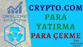 CryptoCom Para Yatırma ve Para Çekme İşlemi - TRY Bakiyenizi USDT Olarak Gönderme