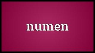 Numen Meaning