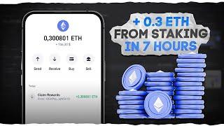 Earn 0.3 ETH in 7 Hours Staking Ethereum – Fast & Simple Way to Profit!