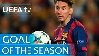 Lionel Messi v Bayern: 2014/15 UEFA Goal of the Season