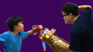 NERF Avengers Infinity Assembler Gear War Avenges The Final Snickers