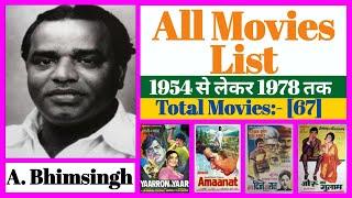 Director A. Bhimsingh All Movies List || Stardust Movies List