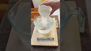 DIY Fizzy Booze using Ginger