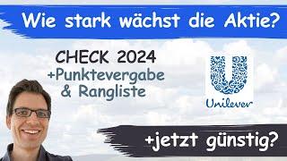 Unilever Aktienanalyse 2024: Wie stark wächst Gewinn/Umsatz? (+günstig bewertet?)