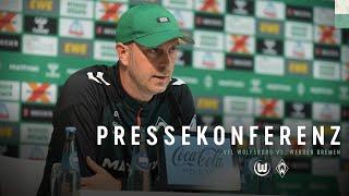 Pressekonferenz mit Ole Werner vor Wolfsburg | VfL Wolfsburg - SV Werder Bremen