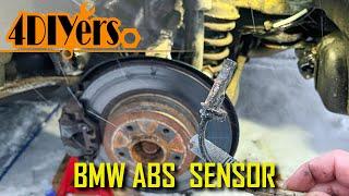 How to Change the Rear ABS Sensor on a BMW E90 E91 E92 E93