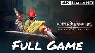 Power Rangers: Battle For The Grid  FULL GAME Gameplay/Walkthrough in 4K (Xbox One X)