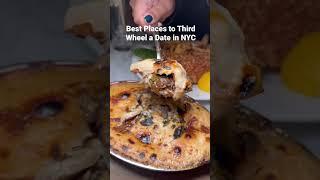 Best places to third wheel a date in nyc #shorts #foodie