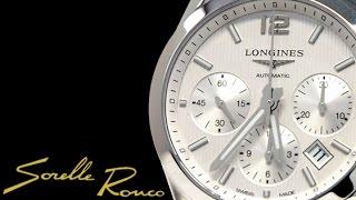 LONGINES Conquest Classic Chrono Silver 40mm Automatic