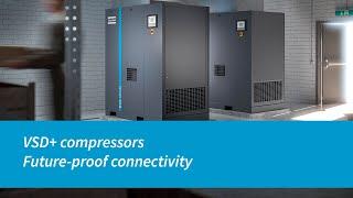 Atlas Copco | VSD+ compressors | Future-proof connectivity