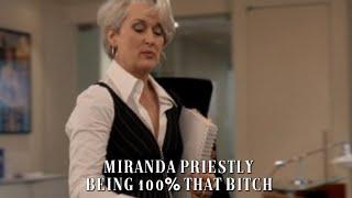 miranda priestly being iconic for 2:54 minutes straight