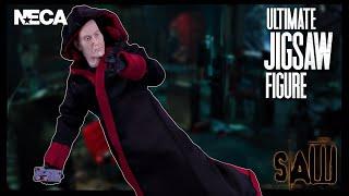 NECA SAW Ultimate Jigsaw Figure Black Robe Version |  @TheReviewSpot