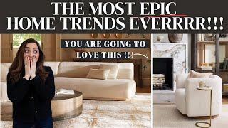 TOP 5 INTERIOR DESIGN TRENDS for 2025 Trends | GAME CHANGERS!!