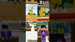 Aphmau and Crew Have Gone Bananas (and Monkey Around)  #aphmau #aphmauminecraft