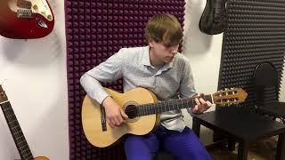 Дмитрий Давиденко (ученик школы игры на гитаре Just Play)