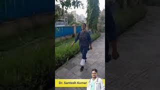 See how well she walks after both knee replacement - By Dr Santosh Kumar, Kolkata