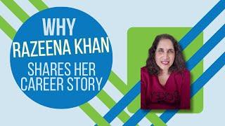 Why Razeena shares her career story