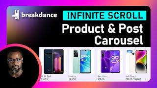 Infinite Scroll with Breakdance Advanced Slider, Post List and Product List Carousel