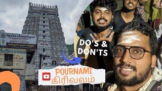 ️Tiruvannamalai Girivalam | Detailed Video on 14Km Divine Path ️!!