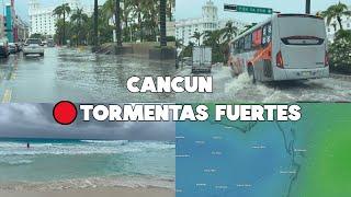 CANCUN INUNDADO AHORA MISMO Y NO PARA DE LLOVER26 DICIEMBRE 2024