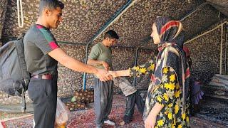 The emotional moment of Hassan's return: the project of building a toilet in the heart of the nomads